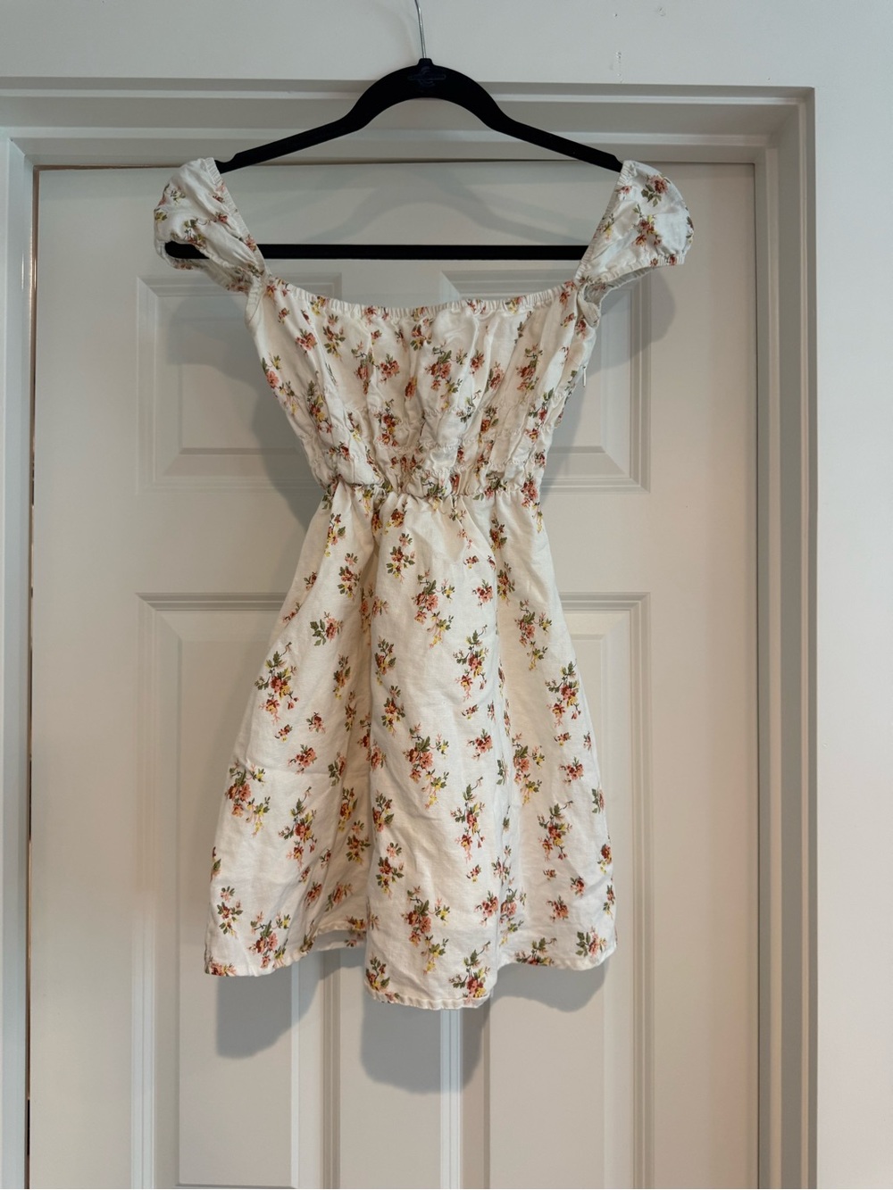 Polly Floral Summer Dress in  XS-S